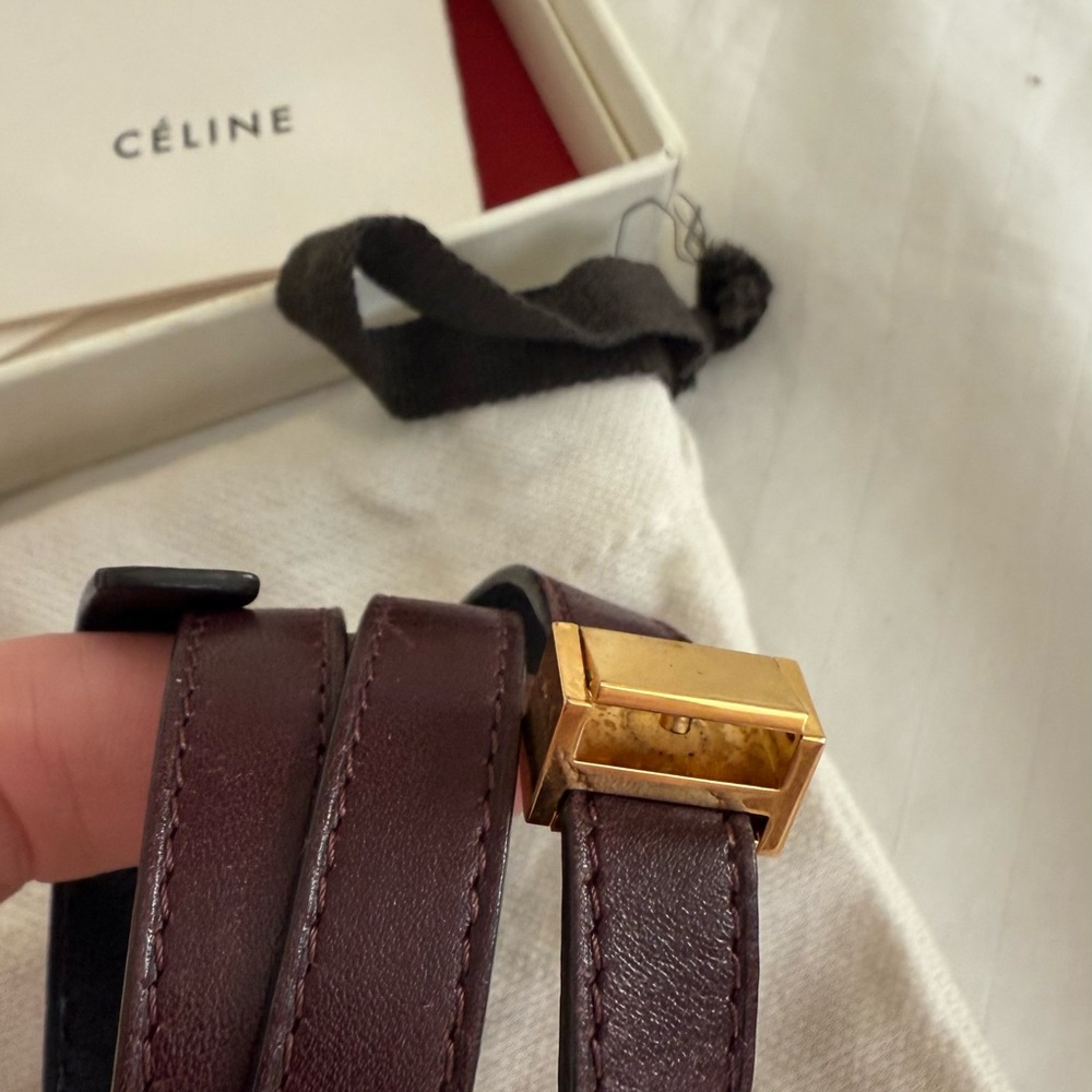 Celine Brown and Gold Bracelet - Picture 3 of 4